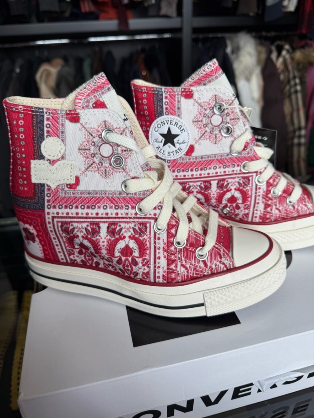 Limited Edition Converse x Isabel Marant Chuck 70 Wedge - Picture 2 of 14